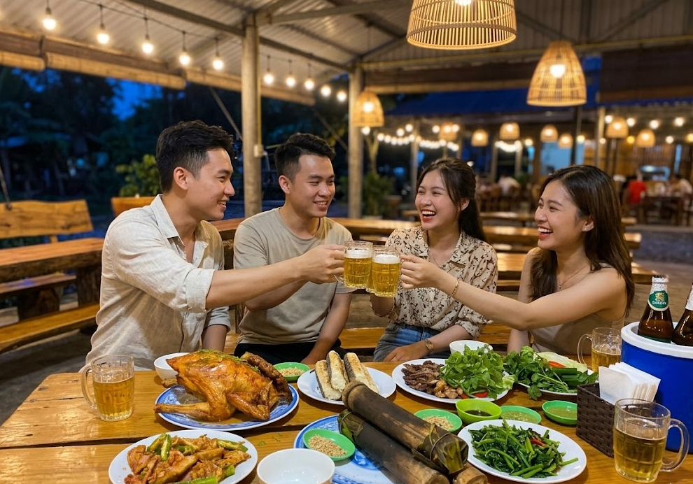 Lợi Ích Cho Đoàn Khách Chọn Gói Limousine Mai Châu Trong Ngày Có Hẹn Lịch Ăn Tối