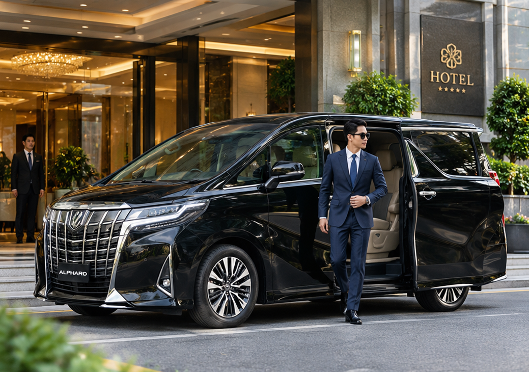 Thuê Xe Alphard Trọn Gói Đưa Đón Khách VIP Dự Hội Nghị Tại HCM