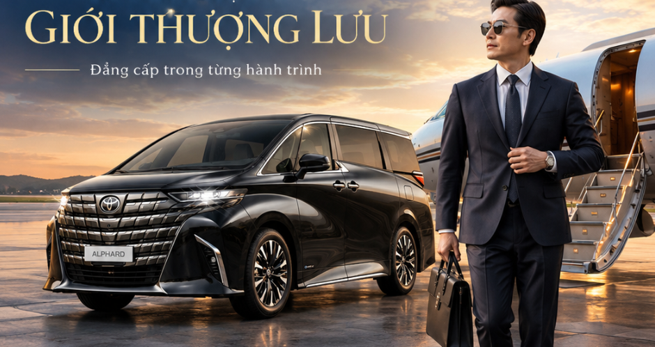 Thuê Xe Toyota Alphard Đưa Đón Sang Trọng Tại Sân Bay Tân Sơn Nhất