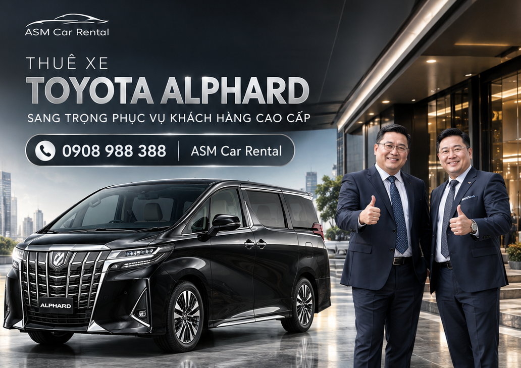 Tiêu Chuẩn Đưa Đón Đẳng Cấp Bằng Xe Toyota Alphard Cho Cấp Quản Lý Cấp Cao